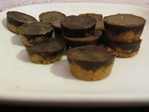 Raw Almond Butter Cups by Marie Tower at MarieTower.com