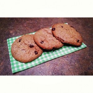 High Protein Chocolate Chip Cookies By Marie Tower at MarieTower.com