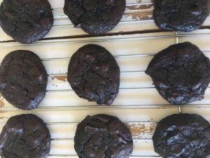 Chocolate Avocado Cookies by Marie Tower at Marietower.com