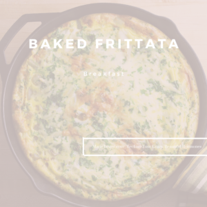 Baked Frittata by Marie Tower at MarieTower.com