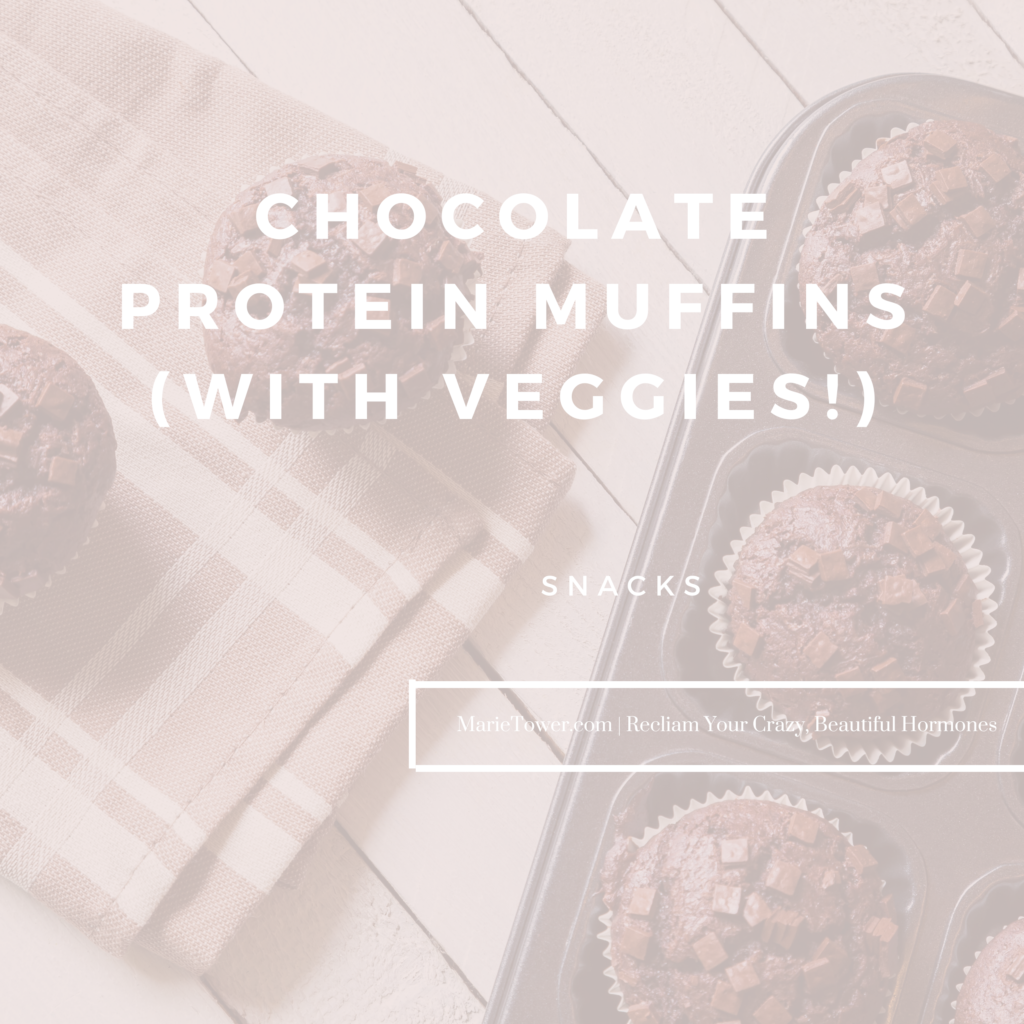 Chocolate Protein Muffins With Veggies Marie Tower Nutrition